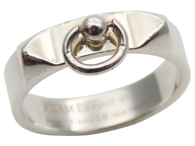 Anello Collier de Chien PM Hermès, , circa ., Argento con Chiodi, Uomo, HERMES - vista 11