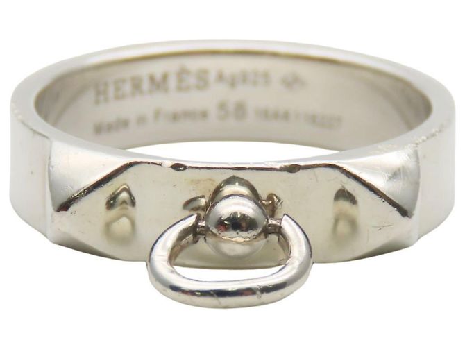 Anello Collier de Chien PM Hermès, , circa ., Argento con Chiodi, Uomo, HERMES - vista 2