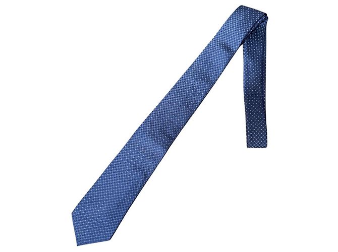 LOUIS VUITTON Monogram Dot Pattern % Silk Tie Navy Men's Navy blue - view 2