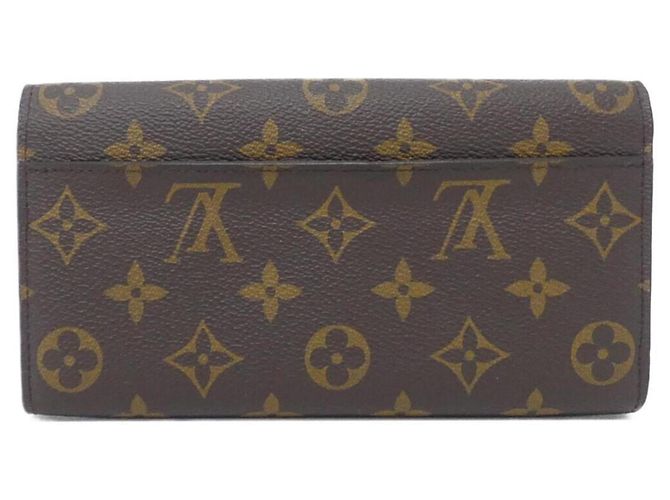 Portafoglio Sarah Monogram Louis Vuitton Marrone - vista 2