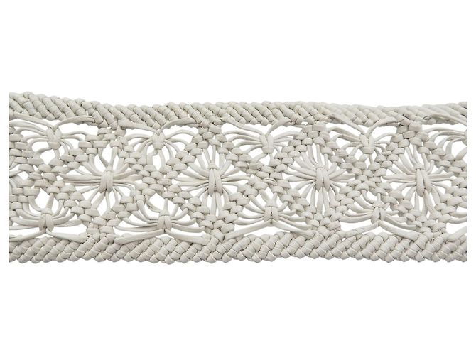 Christian Dior Leather Gold Hardware White Shoulder Strap - view 3