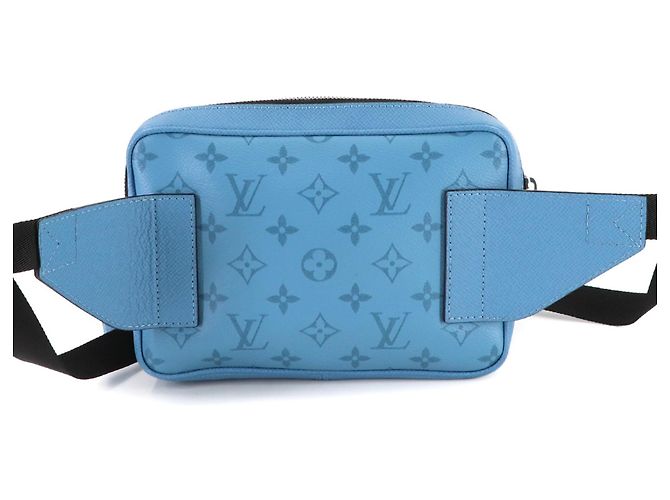 Bumbag Louis Vuitton Taiga Rama Outdoor Blu RFID - vista 2