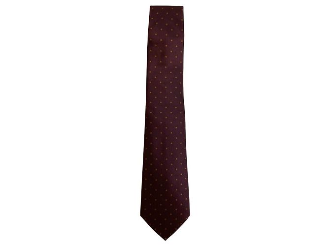LOUIS VUITTON LV Polka Dot Tie, Wine Red, Men's Orange - view 2