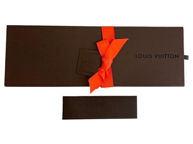 LOUIS VUITTON LV Polka Dot Tie, Wine Red, Men's Orange - view 8