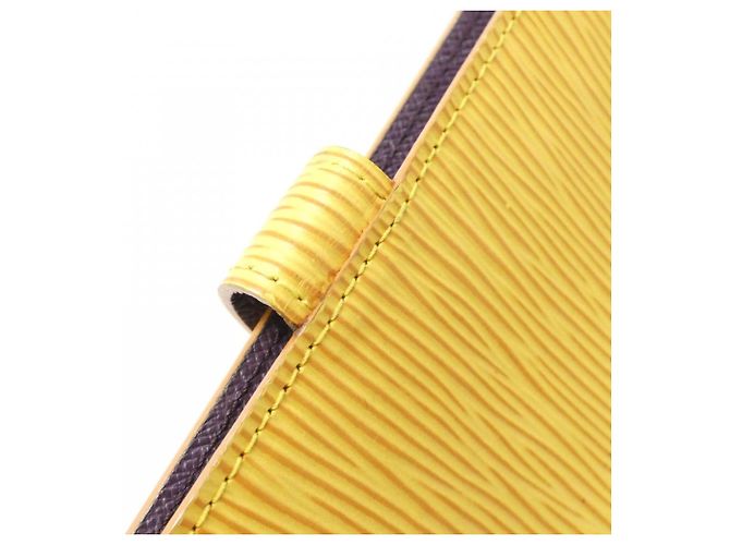 Agenda PM Organizer Epi Louis Vuitton Gelb - Ansicht 6
