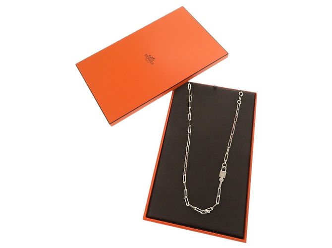 Collar de Plata Alpha Kelly de Hermès - vista 2