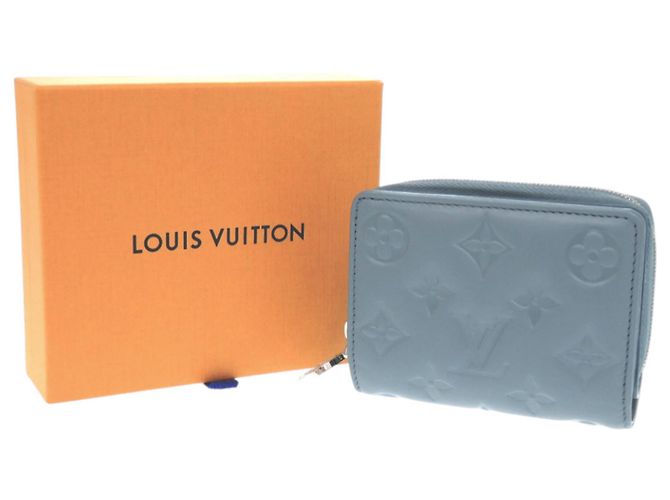 Cartera Bifold Lou Monogram de Cuero de Cordero Coussin Louis Vuitton Azul - vista 2