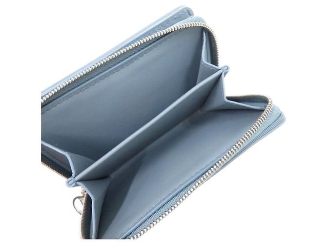 Cartera Bifold Lou Monogram de Cuero de Cordero Coussin Louis Vuitton Azul - vista 6
