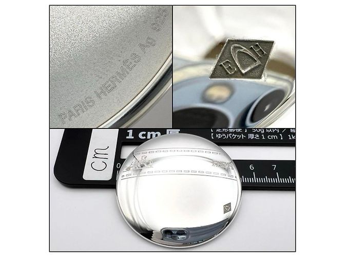 Hermès Pin broche para mujer HERMES en plata - vista 10