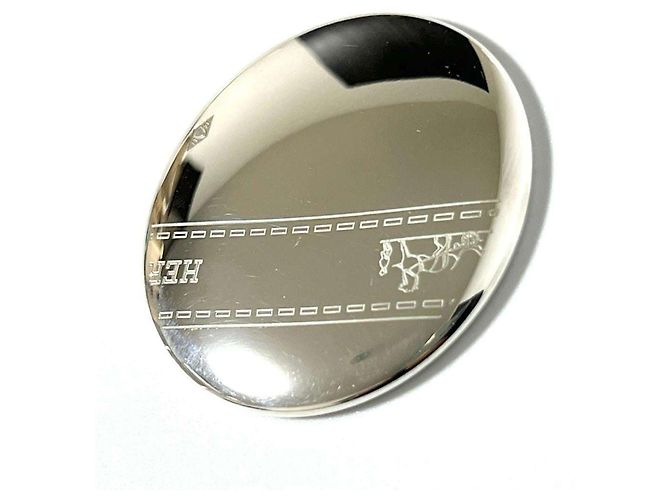 Hermès Pin broche para mujer HERMES en plata - vista 2