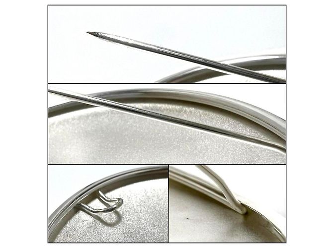 Hermès Pin broche para mujer HERMES en plata - vista 9