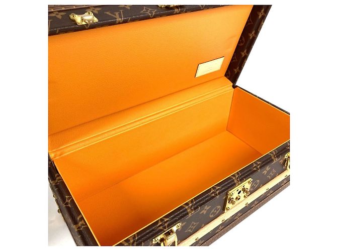 COFFRET Champagne Monogram LOUIS VUITTON, Boîte Intérieure, Objet, Coffre, Toile, Bois, Homme/Femme, Marron - vue 17