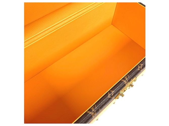 COFFRET Champagne Monogram LOUIS VUITTON, Boîte Intérieure, Objet, Coffre, Toile, Bois, Homme/Femme, Marron - vue 18