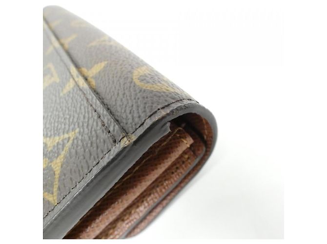Portafoglio Sarah Monogram Louis Vuitton Marrone - vista 4