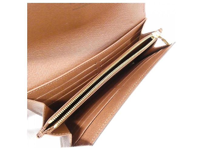 Portafoglio Sarah Monogram Louis Vuitton Marrone - vista 7