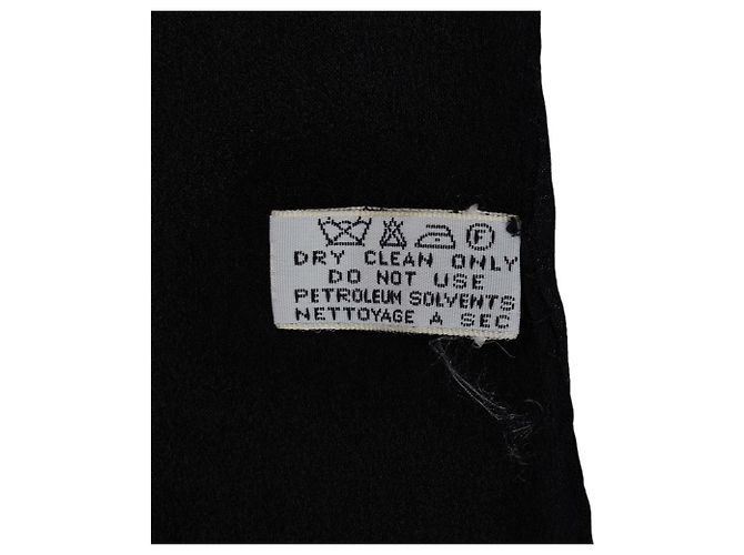 Sciarpa Muffler Chain Coco Mark di Chanel in seta nera, rossa e multicolore per donne Nero - vista 4