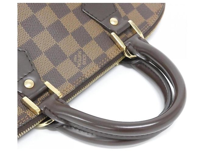 Borsa Alma PM Damier Louis Vuitton Marrone - vista 6