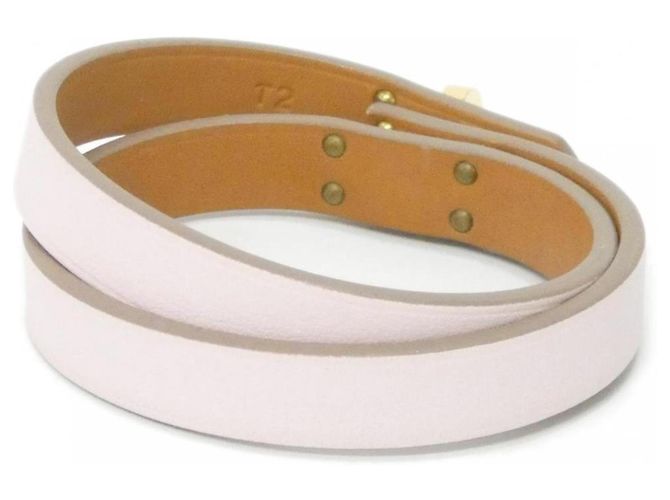 Bracciale Mini Kelly Double Tour Hermès Rosa - vista 2