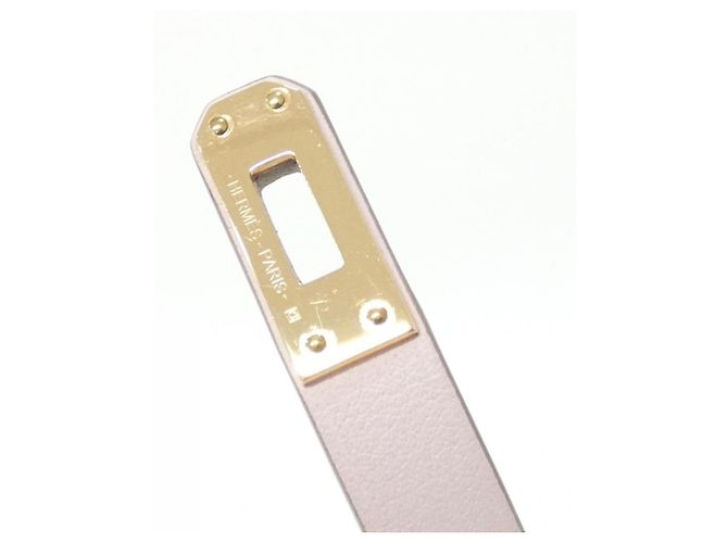 Bracciale Mini Kelly Double Tour Hermès Rosa - vista 3
