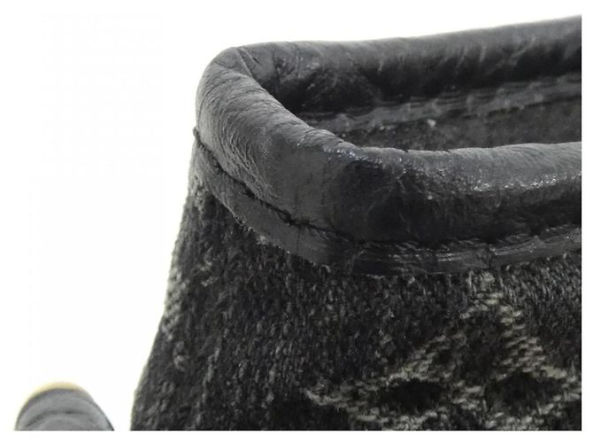 Borsa Louis Vuitton Monogram Denim Neo Cabby GM Nero - vista 3