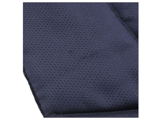 Sciarpa Grande in Velluto con Logo H in Seta % Hermès Blu Navy Realizzata in Francia Autentica per Uomini - vista 8