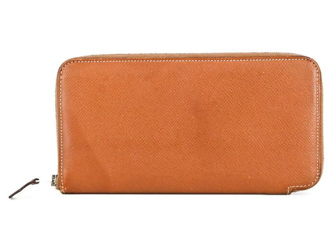 Hermès HERMES Azap Long Portafoglio in Seta, Seta Epsom, Oro e Rosa, Donna - vista 3
