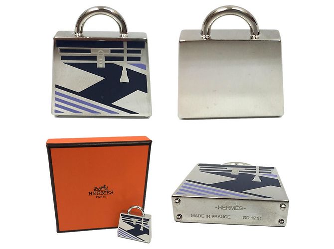 Hermès Pendente Charm HERMES Top Curiosity Kelly Argento - vista 3
