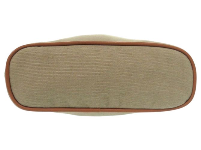 Come nuovo Pouch Mini Bolide Hermès, Cotone e Pelle, Beige Marrone, - vista 3