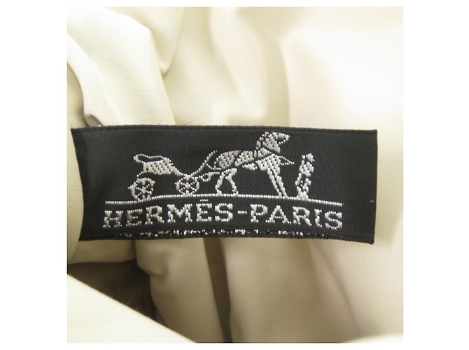 Come nuovo Pouch Mini Bolide Hermès, Cotone e Pelle, Beige Marrone, - vista 6
