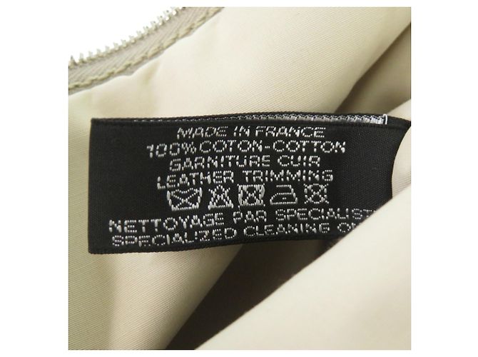 Come nuovo Pouch Mini Bolide Hermès, Cotone e Pelle, Beige Marrone, - vista 7