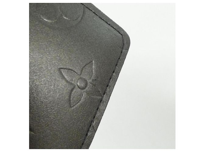 Louis Vuitton Monogram Matte Agenda PM Organizer Schwarz - Ansicht 6