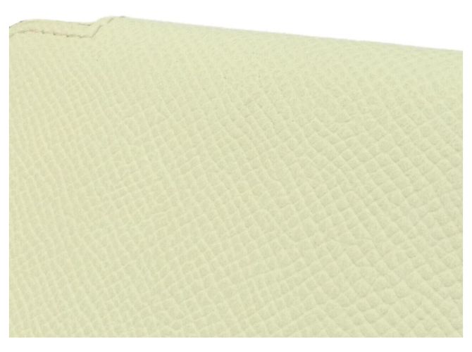 Silk In Billetera compacta de seda Hermès FAUBOURG RAINBOW Beige - vista 4