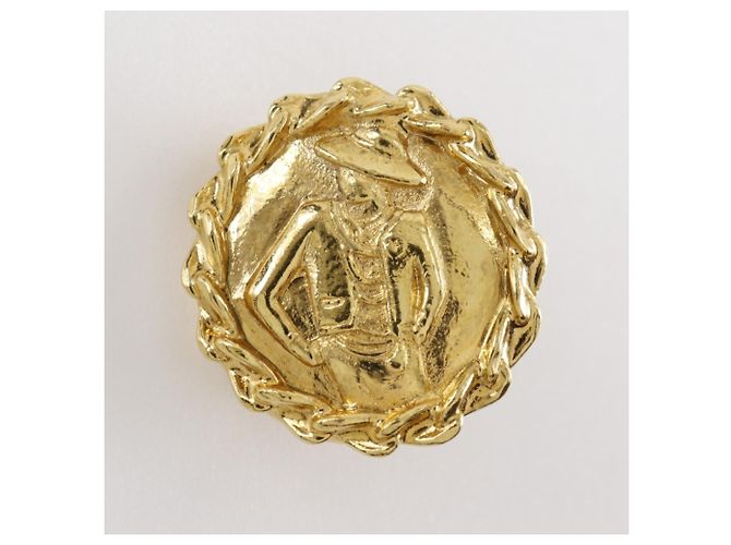 Pendientes CHANEL Coco Mademoiselle, Baño de Oro, Aproximadamente ., Mujer Dorado - vista 5