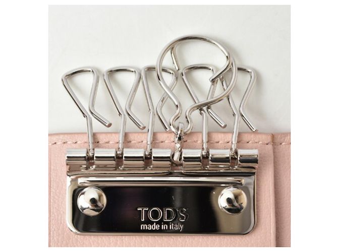 Tod's Key Case TOD'S Leather Light Pink - view 2