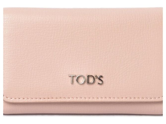 Tod's Key Case TOD'S Leather Light Pink - view 7