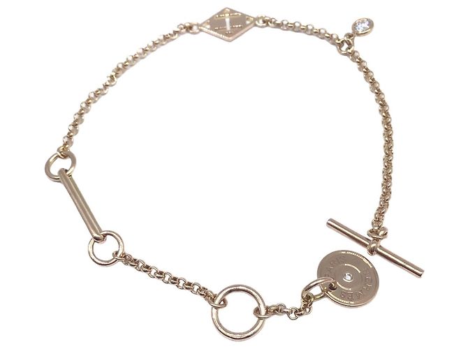 Hermès Bracciale HERMES Gunbird in oro rosa e diamanti Moda Donna Uomo Unisex - vista 2