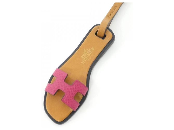 Charm per borsa accessorio Hermès Oran Nano Marrone - vista 2