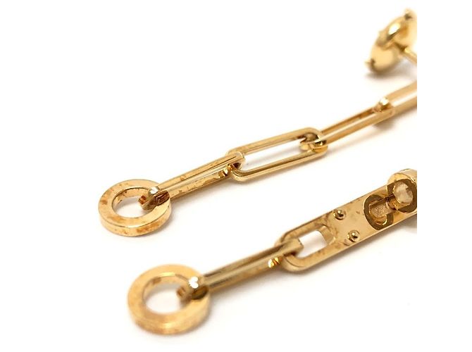 Hermès Orecchini HERMES Kelly Chaine in oro per donne D'oro - vista 2