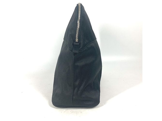 Hermès Pochette da golf HERMES SONY OPEN FUJITV H logo Bolide GM in cotone poliammide multiuso per uomini e donne, nera Nero - vista 4