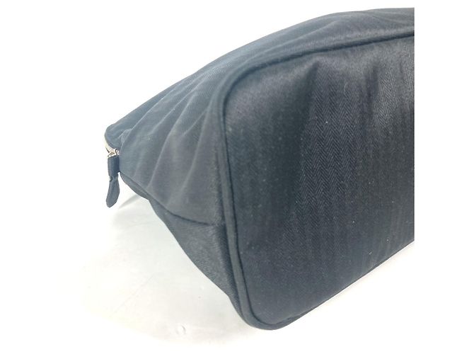 Hermès Pochette da golf HERMES SONY OPEN FUJITV H logo Bolide GM in cotone poliammide multiuso per uomini e donne, nera Nero - vista 7