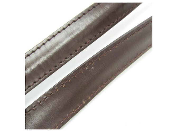Borsa a Spalla Chelsea Damier Donna Louis Vuitton Marrone, Ebano - vista 12