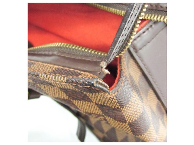 Borsa a Spalla Chelsea Damier Donna Louis Vuitton Marrone, Ebano - vista 17