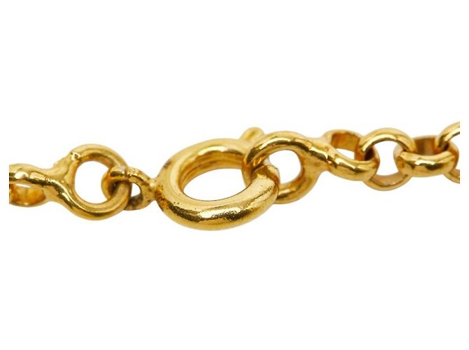Céline Colar Logo Círculo Celine, Banho de Ouro, Feminino, CELINE - vista 5
