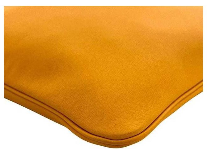 Hermès Aline Schultertasche, gelbes Swift-Leder, D-Stempel, Umhängetasche, weiches Leder, für Männer und Frauen - Ansicht 6