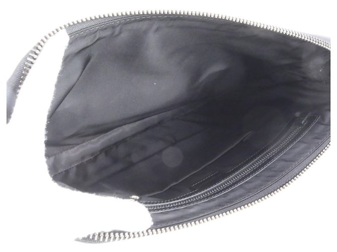 Dolce & Gabbana Millennials Leather Second Bag Clutch Black Men's - view 8