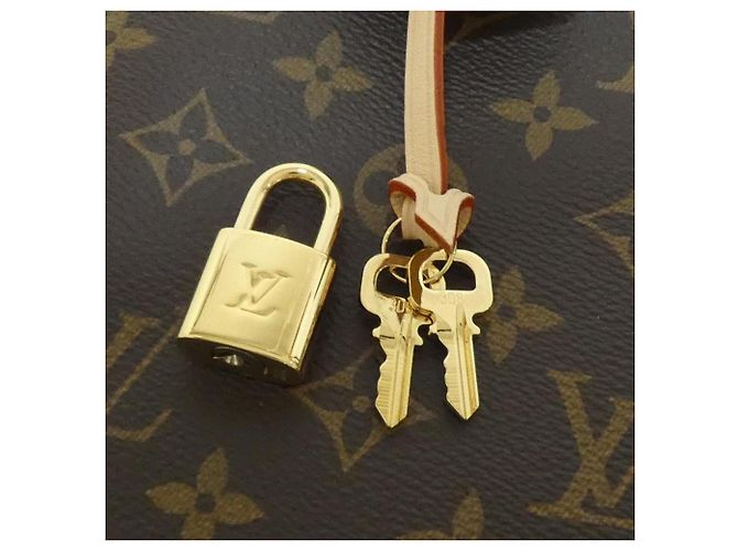 Louis Vuitton Monogram Alma Rucksack Braun - Ansicht 4