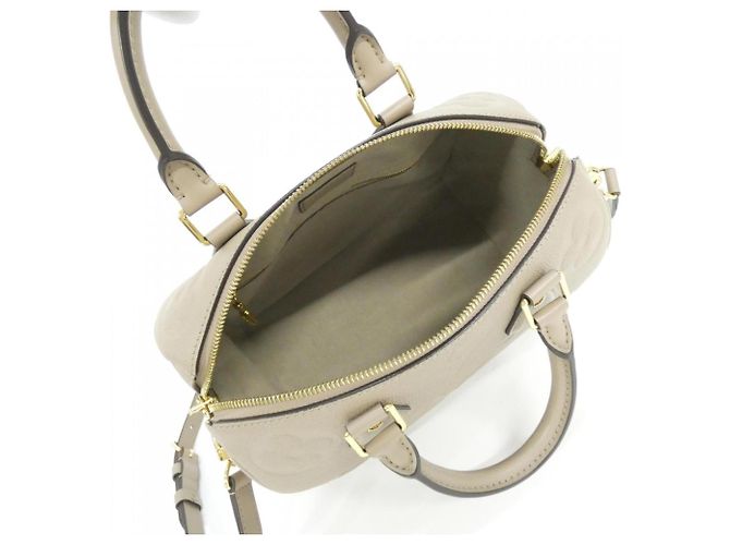 Borsa Boston Speedy Bandoulière Monogram Empreinte Louis Vuitton Marrone - vista 6