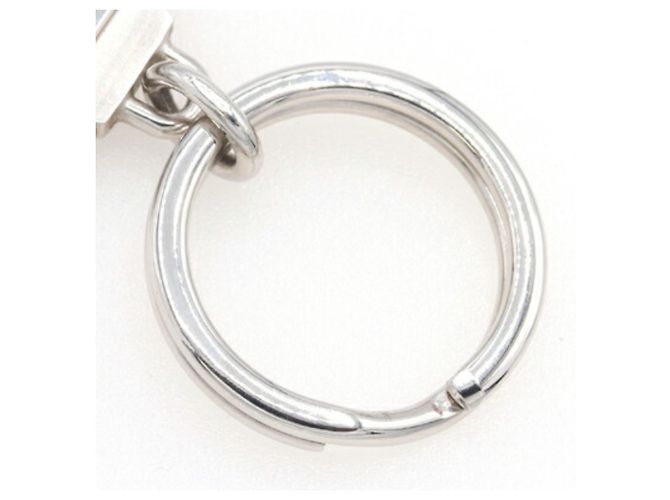 Portachiavi Cartier Santos in acciaio inossidabile argento per uomini e donne - vista 3