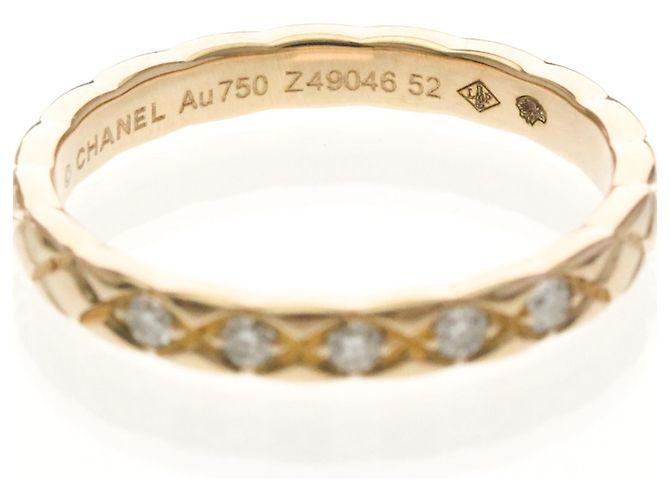 Chanel Coco Crush Diamantring Mini Modell Roségold () Mode Diamantring Roségold Pink - Ansicht 6
