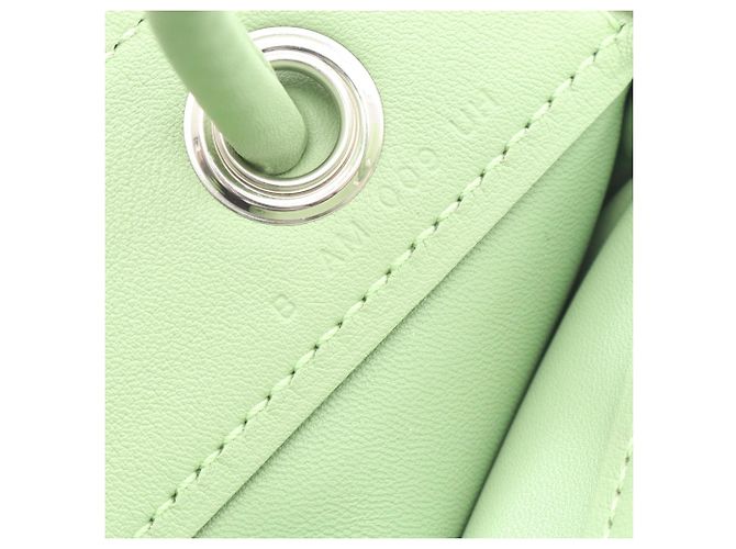 Borsa Aline Mini Hermès in pelle Swift per donna, verde - vista 5